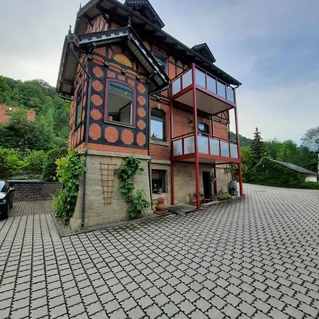 Ferienwohnung Villa Frosch Meiningen Exterior foto