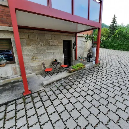 Ferienwohnung Villa Frosch Meiningen Exterior foto